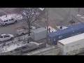 UP-W Metra trains stopped in Villa Park after freight train strikes pedestrian