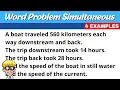 Word Problems Linear Equation Systems