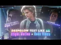 AE like Deepglow Text in Mobile Text Animation Glow Tutorial Alight Motion and Node