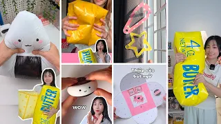 🧈🍙🧀DIY Squishy Cơm Nắm Khổng Lồ🍙SQUISHY Butter - Phô Mai🎨Kẹp tóc Khổng Lồ Decor 🌟Thiệp Bất Ngờ #diy