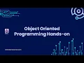 Java Essentials Blueprint - Object Oriented Programming Hands-on