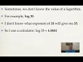 Logarithms in Base 10