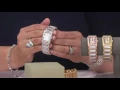 Judith Ripka Stainless Steel Lexington Watch on QVC