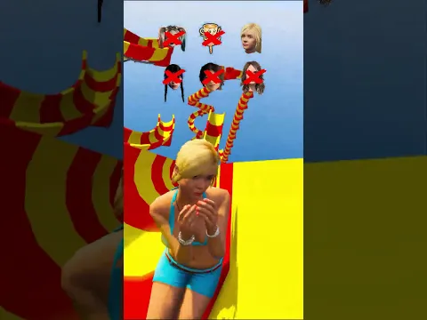 Who Can Reach The Airplane At The End The Slide?