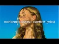 Download Lagu Marianne Beaulieu - Overflow (lyrics)