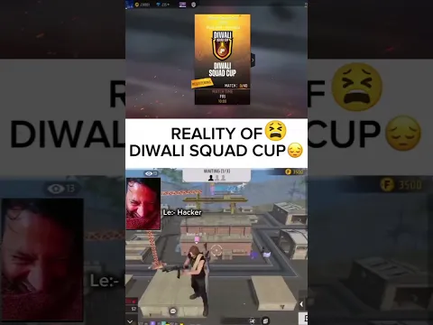 Diwali  🪔 cup ⚠️Haker ⚠️🥹🥺🥺🥺 #freefire #freefirefreefirediwalievents