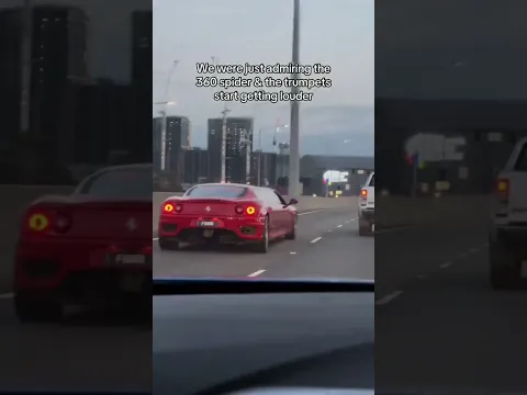 They were like wait what’s going on this guy got a crazy car Prvnci
