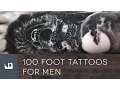 100 Foot Tattoos For Men