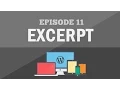 Responsive Wordpress Theme Tutorial - Part 11 The Excerpt