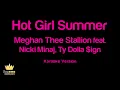 Megan Thee Stallion - Hot Girl Summer (Karaoke Version) ft. Nicki Minaj, Ty Dolla $ign