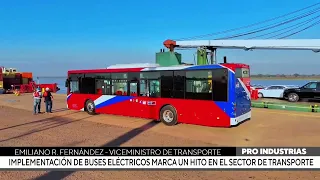 Implementación de buses eléctricos marca un hito en el sector de transporte