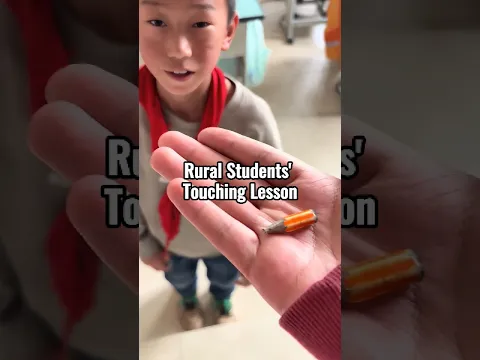 The Smallest Pencil, The Biggest Lesson ❤️