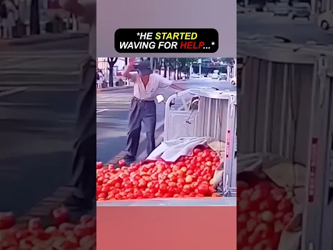 People help grandpa after accident ❤️