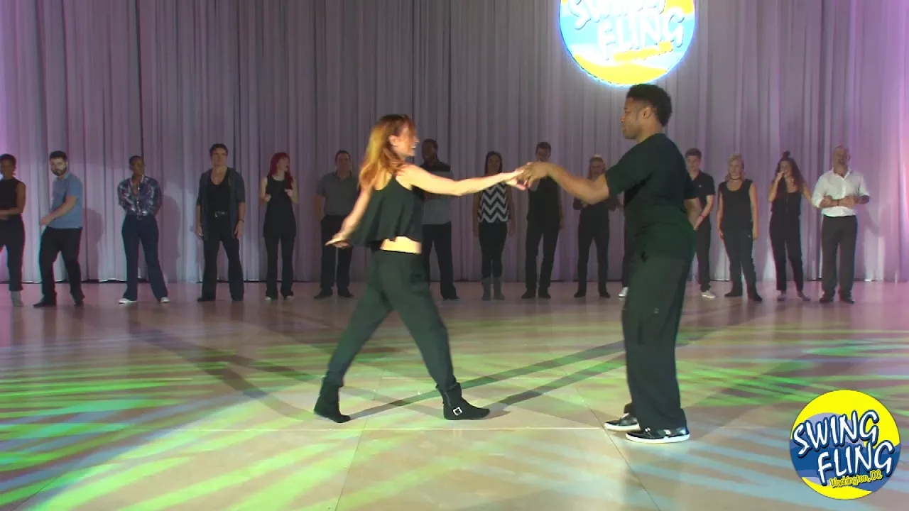 Swing Fling 2017 Open Strictly Swing JC Bryant & Iryna Polikovska