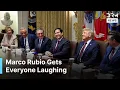 Download Lagu WATCH: Marco Rubio CRACKS JOKES at Trump’s Cabinet Meeting | AC1G