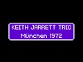 Keith Jarrett Trio | Arri Kino, München, Germany - 1972.06.12