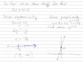Intro to Solving Inequalities Algebraically and Graphically