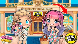 ¡NOS MUDAMOS AL NUEVO HOTEL CON LA BEBÉ! 😱🏨🍼 *MI HIJA SE CASO* en Avatar World