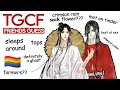 Lagu my gay friends guess things about tgcf heaven official's blessing (nsfw)
