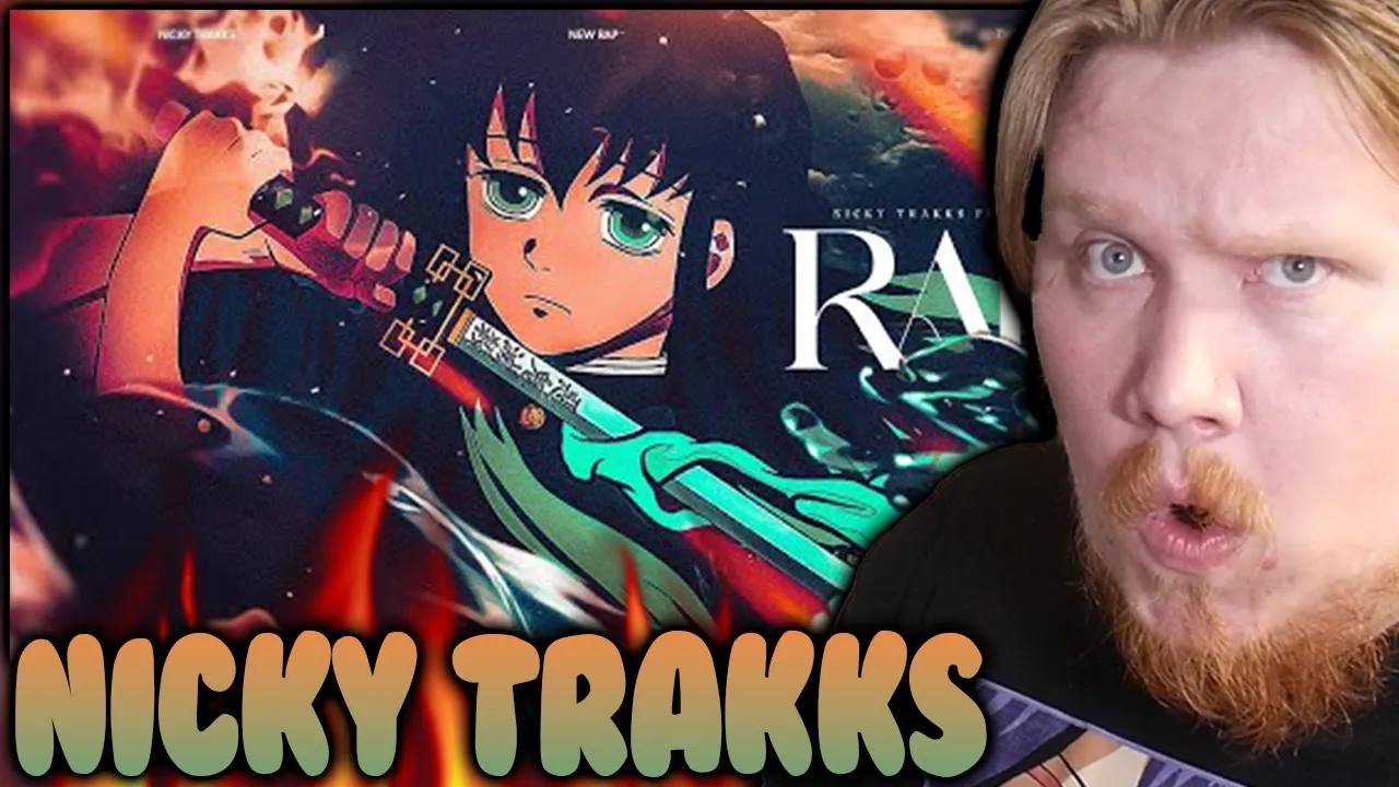 Muichiro Tokito Rap | Caught in the Mist | Nicky Trakks ft. Frazer x Candid | REACTION