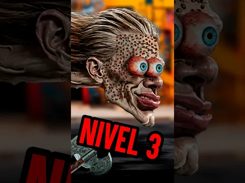 5 Niveles INFERNALES de HAALAND🔥💀 #haaland #horror #animation
