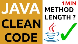 Java Clean Code Tutorial - How long should a method be