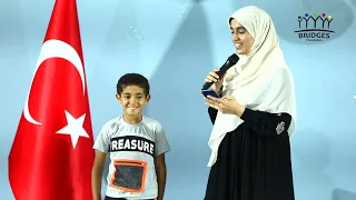 لقاء مع أطفال مسابقة جسور ل تدبر القرآن 