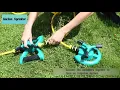 Automatic 360 Rotating Adjustable Garden Water Sprinklers