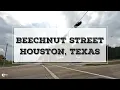 Beechnut Street Houston Texas 4k driving tour