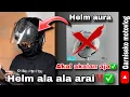 Lagu SEMUA BAHAN HELM ALA ALA ARAI‼️