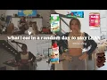 HOW I STAY LEAN YEAR ROUND RANDOM DAY OF EATING mini vlog