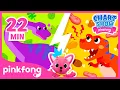 Lagu I Want to Meet a Dinosaur! | Pinkfong Chart Show | Pinkfong Show for Children