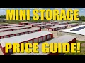 How Much Does It Cost to Build a Mini Storage Facility Mini Storage Outlet s 2026 Price Guide