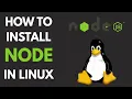 How to Install Node js and npm on Linux Ubuntu Debian CentOS Easy Tutorial 2025