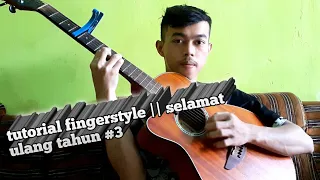 Download Selamat ulang tahun (Gellen martadinata) || tutorial fingerstyle #3 MP3