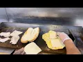 Turkey Pepper Jack cheese and eggs with Butter on a Hero New York Sandwich