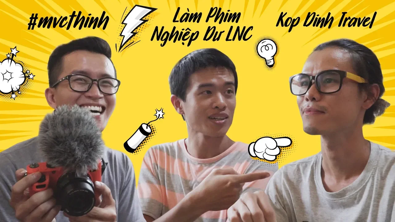 Lần đầu gặp và chém gió với mvcthinh và Cường Làm Phim Nghiệp Dư