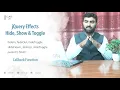 jQuery Effects Hide Show and Toggle Class 29 Frontend Development