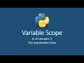 Variable Scope - Python Tutorial 22