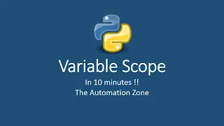 Variable Scope - Python Tutorial 22
