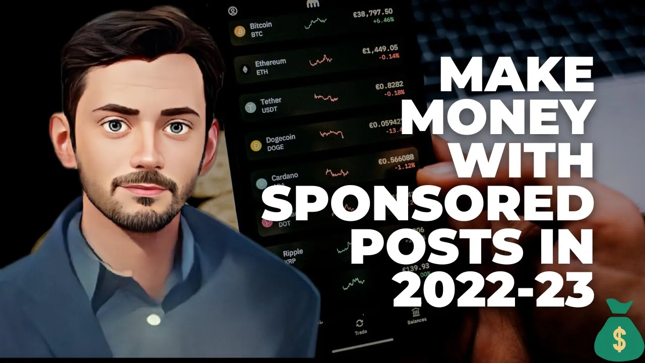 how to make money with sponsored posts | #howtomakemoneyonline | #howtomake #post
