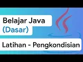 2 - Latihan Tentukan angka terbesar Java Dasar
