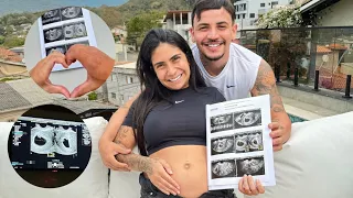 PRIMEIRO ULTRASSOM DO NOSSO BEBÊ MILAGRE!! *emocionante*
