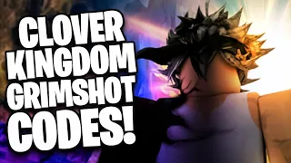 ROBLOX CLOVER KINGDOM GRIMSHOT CODES FOR FEBRUARY 2023 FREE REWARDS
