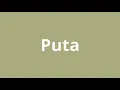 what is the meaning of Puta