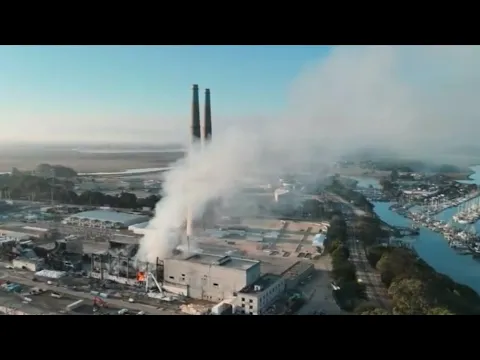 Fire burns at Moss Landing battery plant, site of 2025 inferno