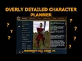 Overly Detailed Character Planner - Asheron s Call Guide