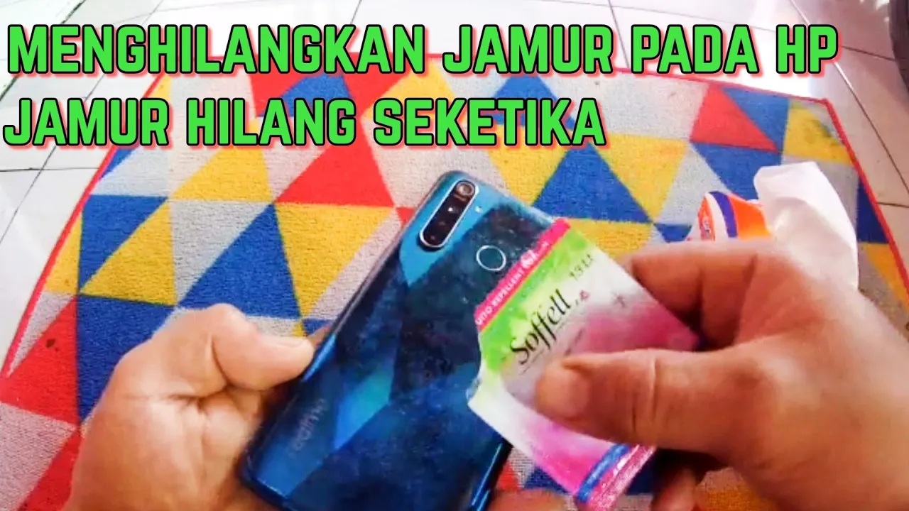 TUTORIAL cara membuat case hp bersih kembali seperti baru.... 
