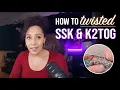 How to Do a Twisted SSK or K2tog