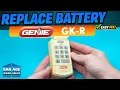 Genie GK-R Keypad Battery Replacement
